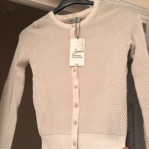 Zara - White/cream cardigan - size M (New!!)
